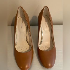 Katherine Kelly Brown Wedges